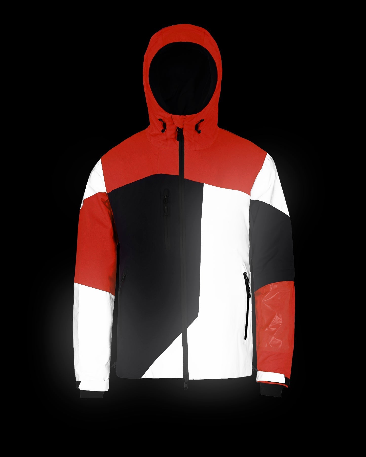 VESTE RÉFLÉCHISSANTE & RÉVERSIBLE POP