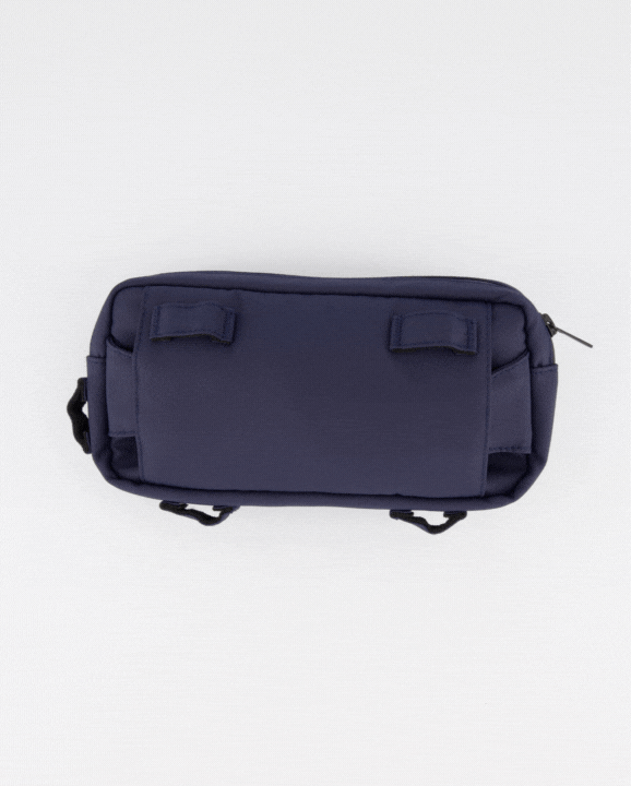 sac banane 3-en-1 accroches amovibles pour cadre ou guidon du vélo et ceinture pour porter sur soi