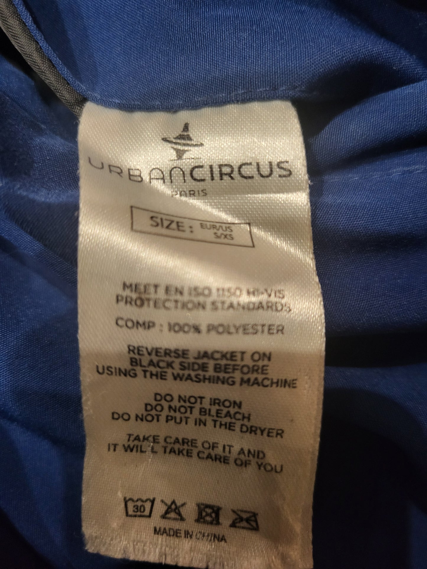 VESTE RÉFLÉCHISSANTE & RÉVERSIBLE REPOP