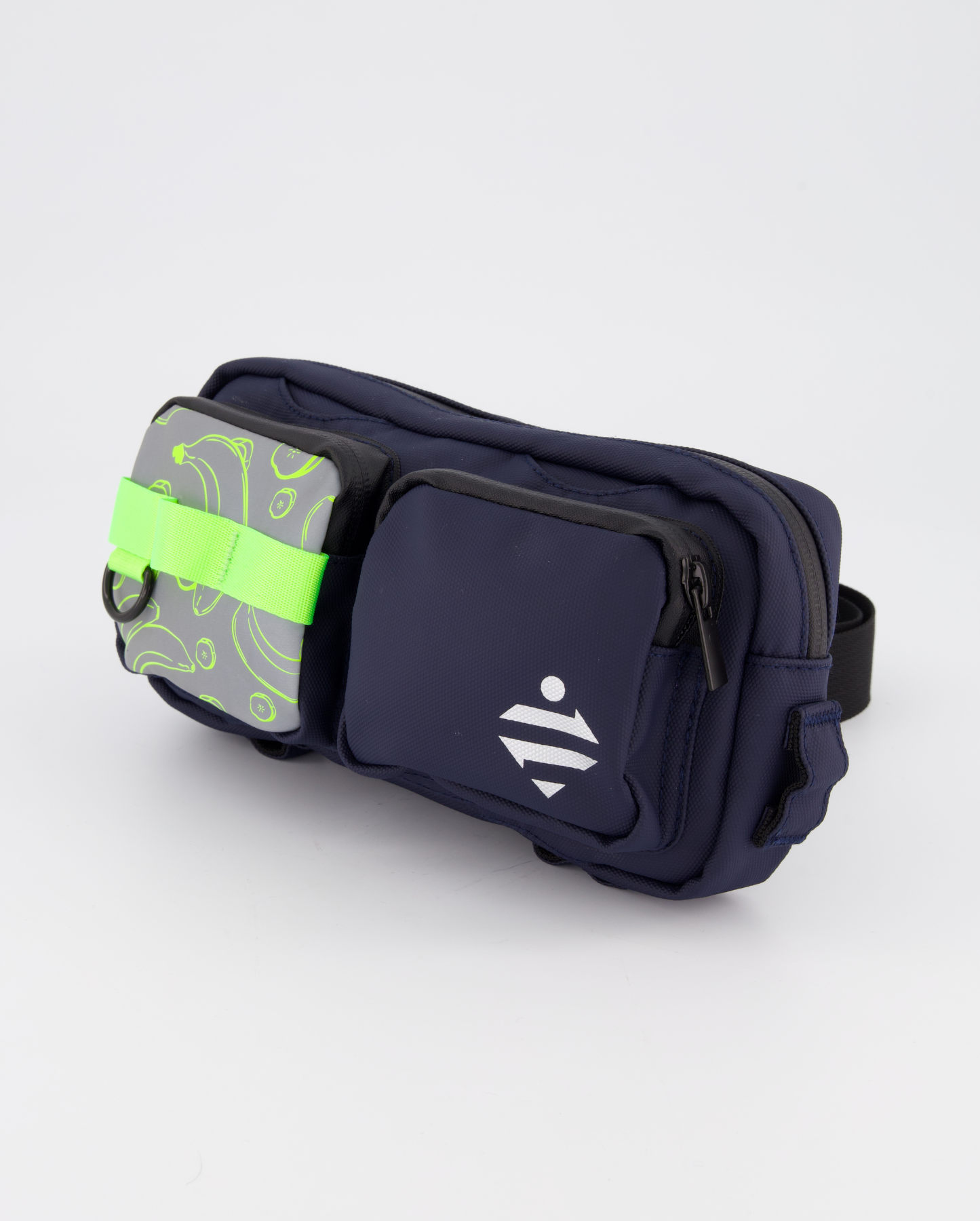 sacoche banane étanche pour vélo bleue marine