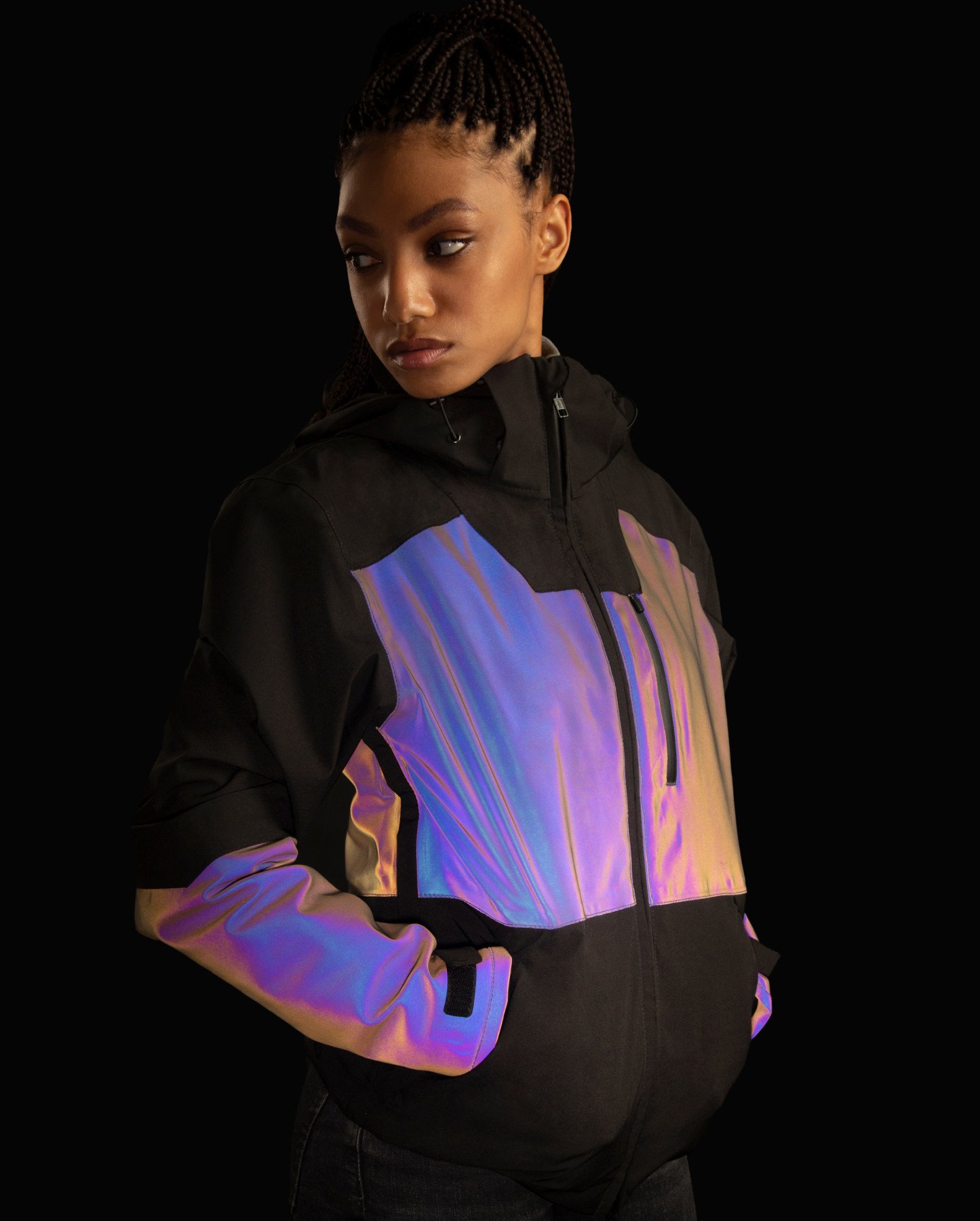 veste vélo réfléchissante femme