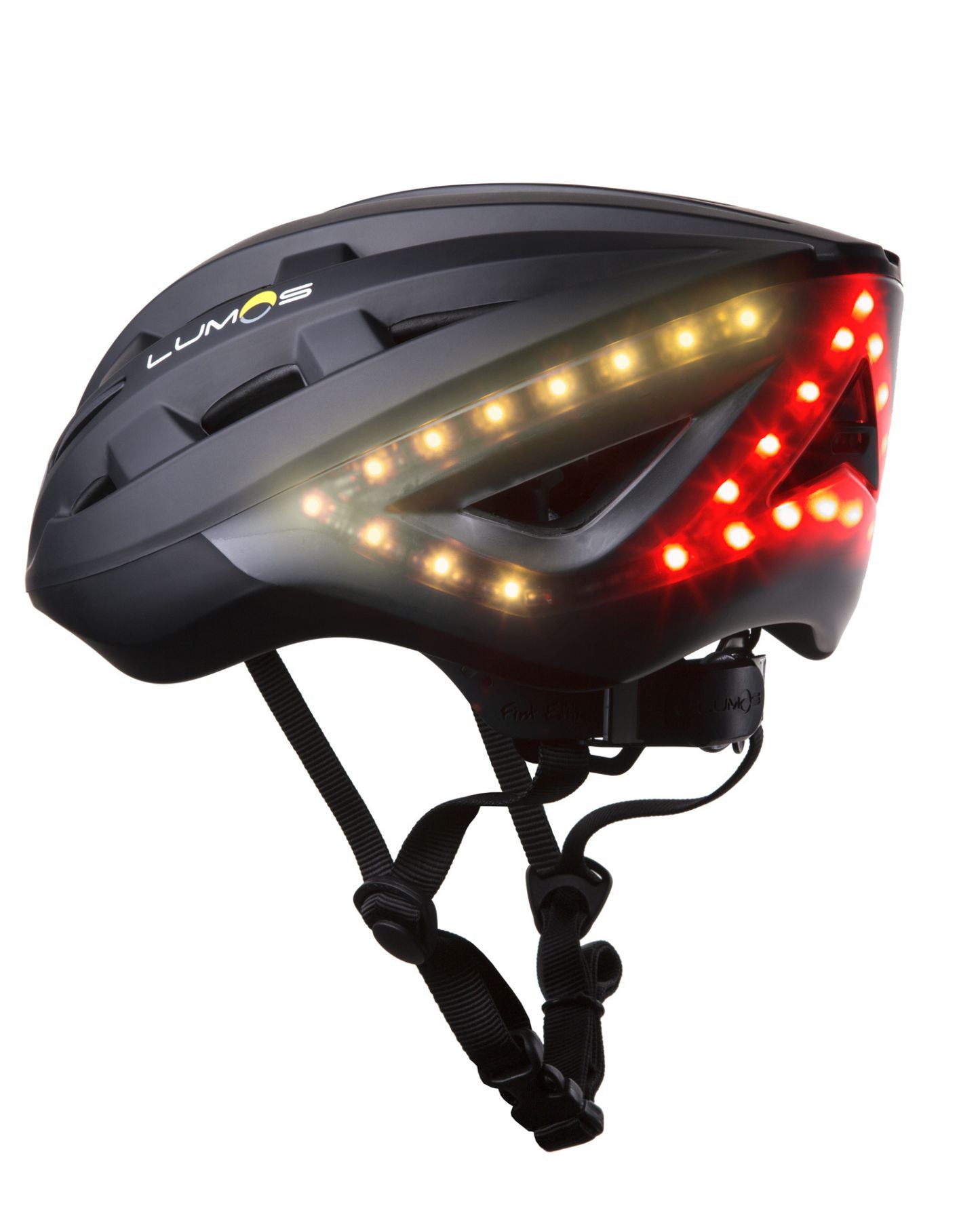 casque lumineux noir lumos lumière arrière
