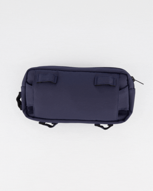 sac banane 3-en-1 accroches amovibles pour cadre ou guidon du vélo et ceinture pour porter sur soi