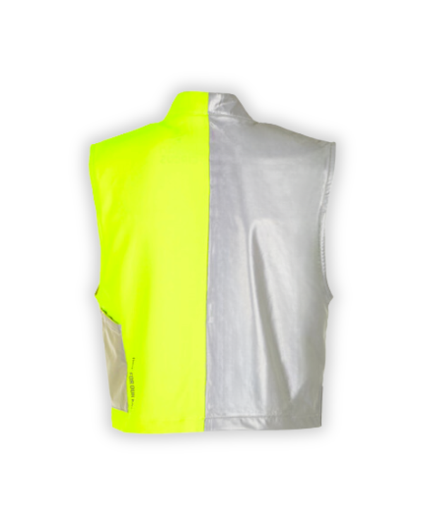 Gut sichtbare Crop-Top-Weste 