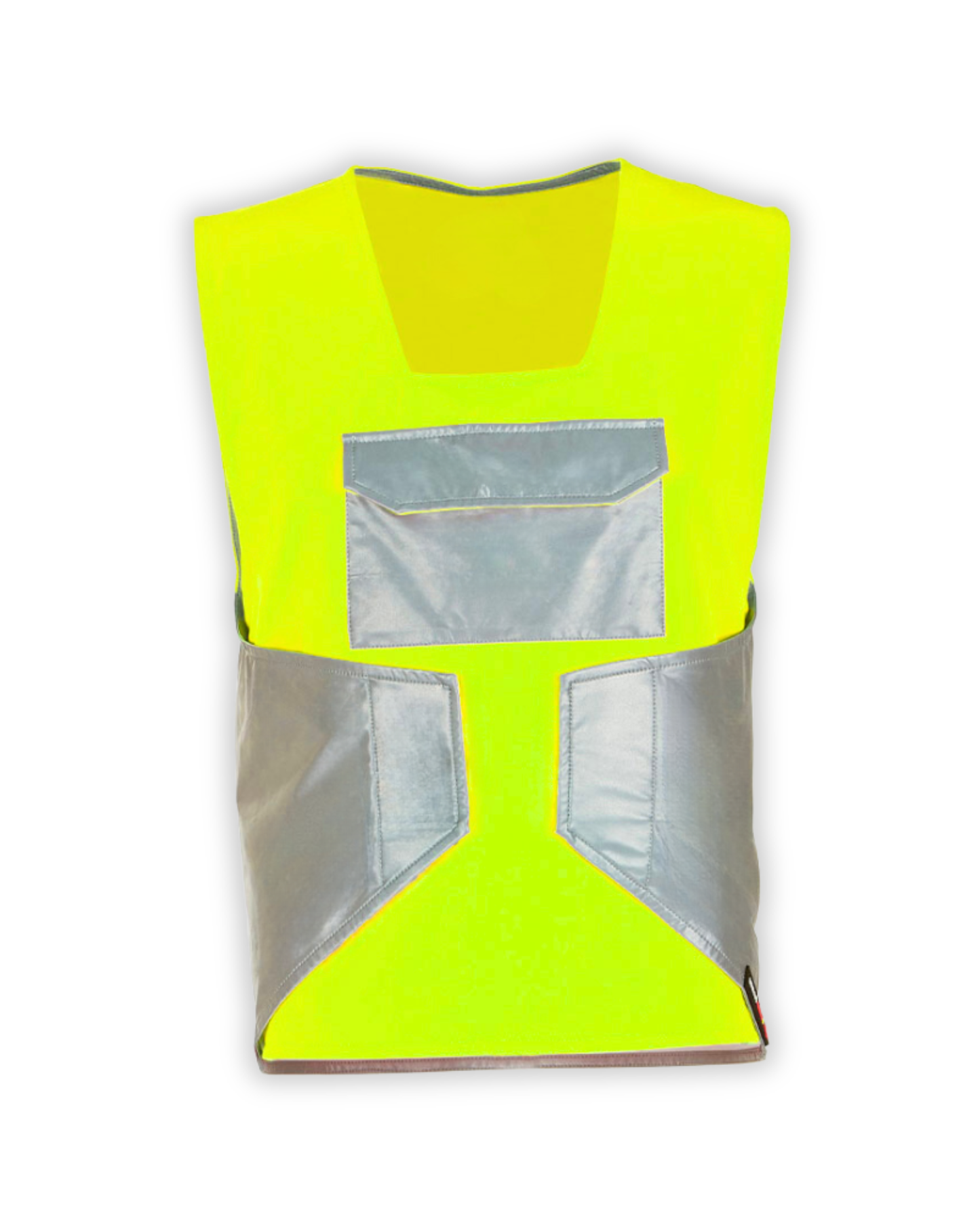 gilet jaune fluo réfléchissant vélo