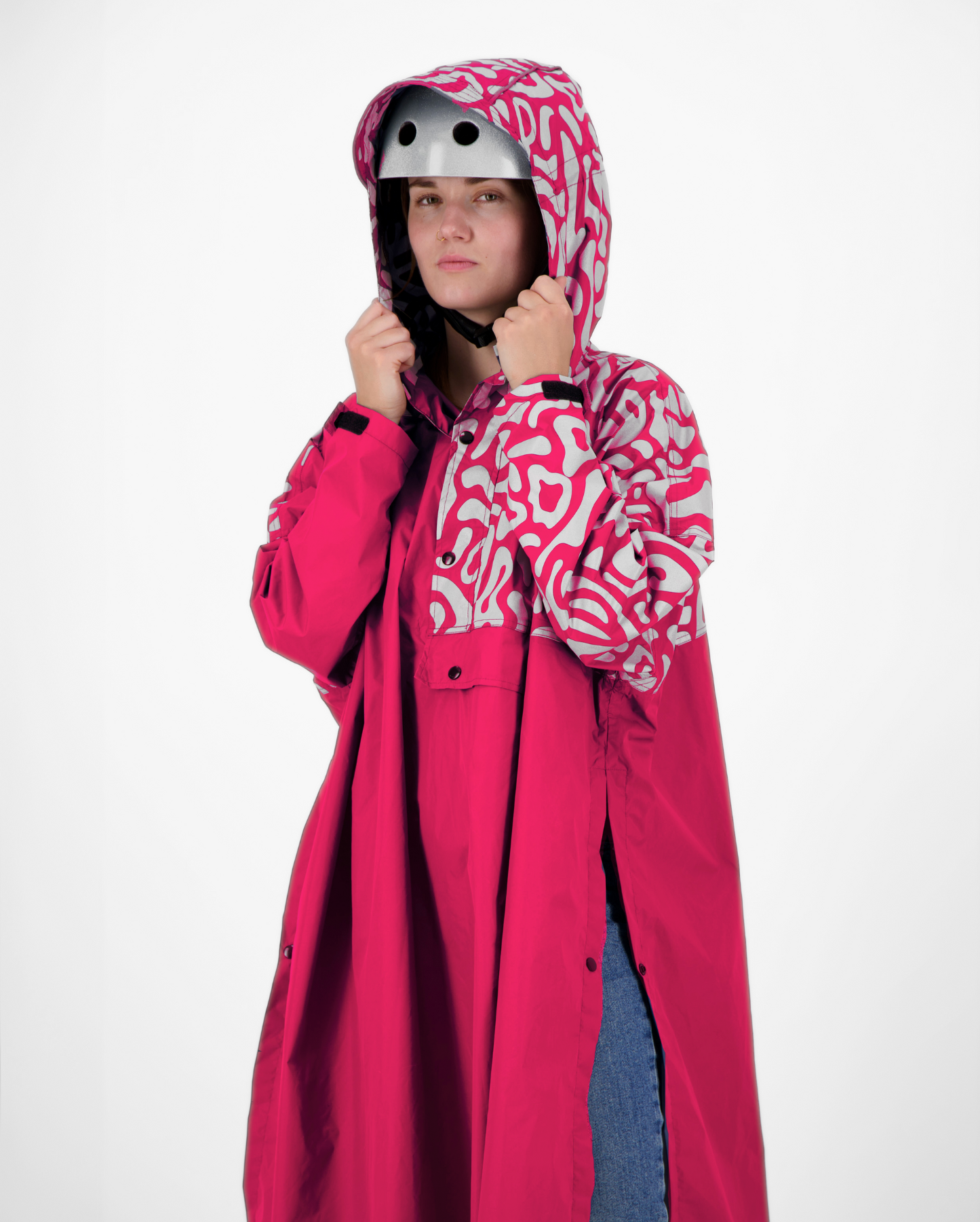 PONCHO DE PLUIE RÉFLÉCHISSANT ROMEA