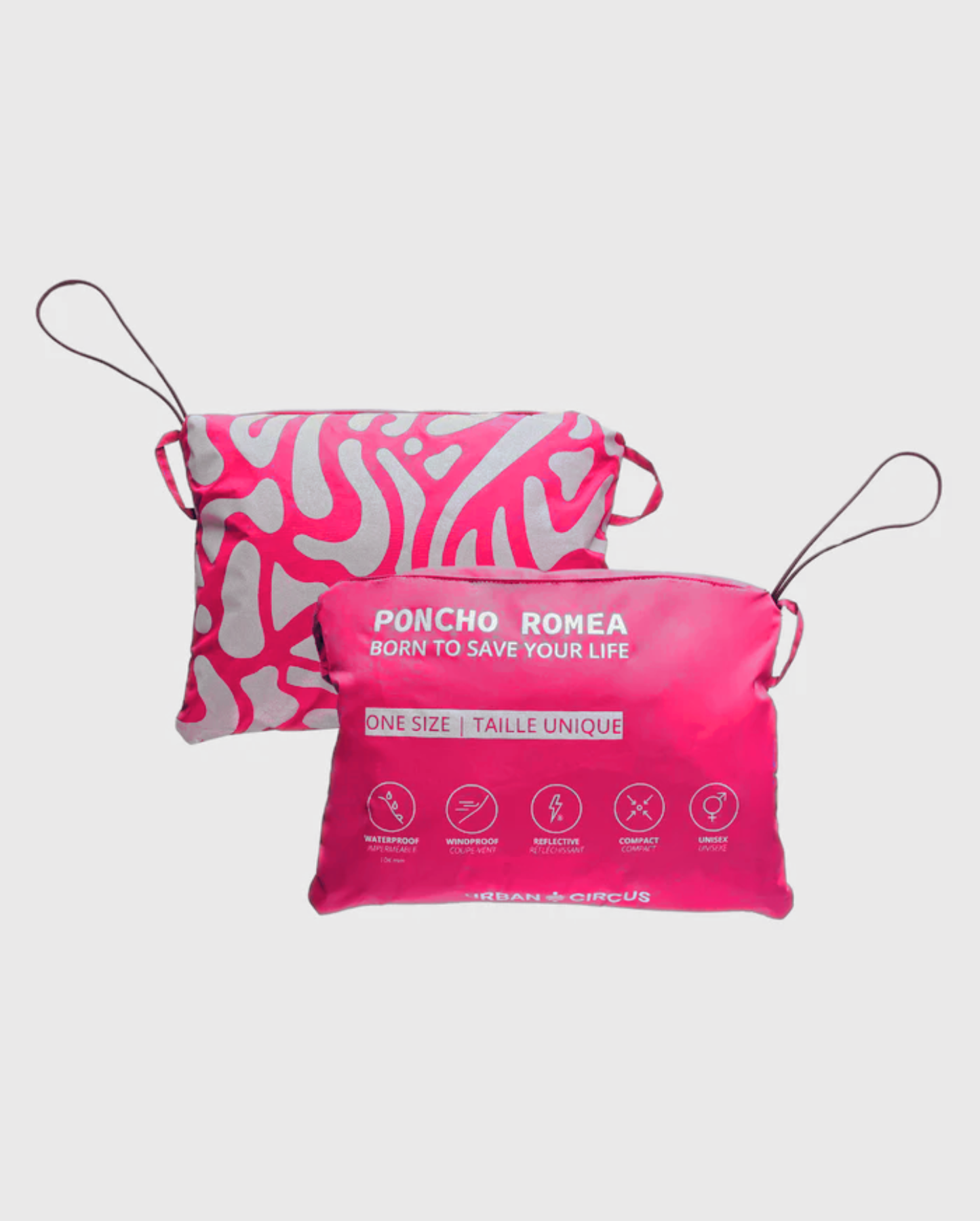 PONCHO DE PLUIE RÉFLÉCHISSANT ROMEA