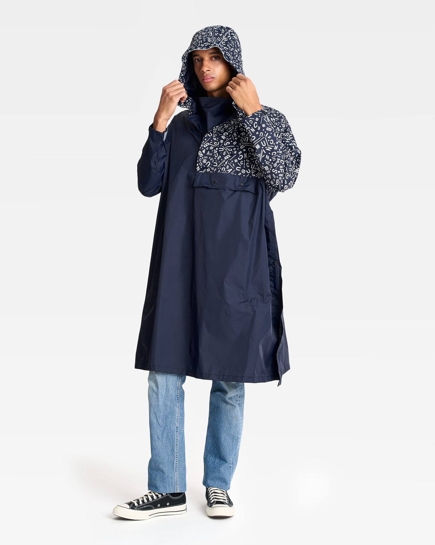 PONCHO DE PLUIE RÉFLÉCHISSANT ROMEA