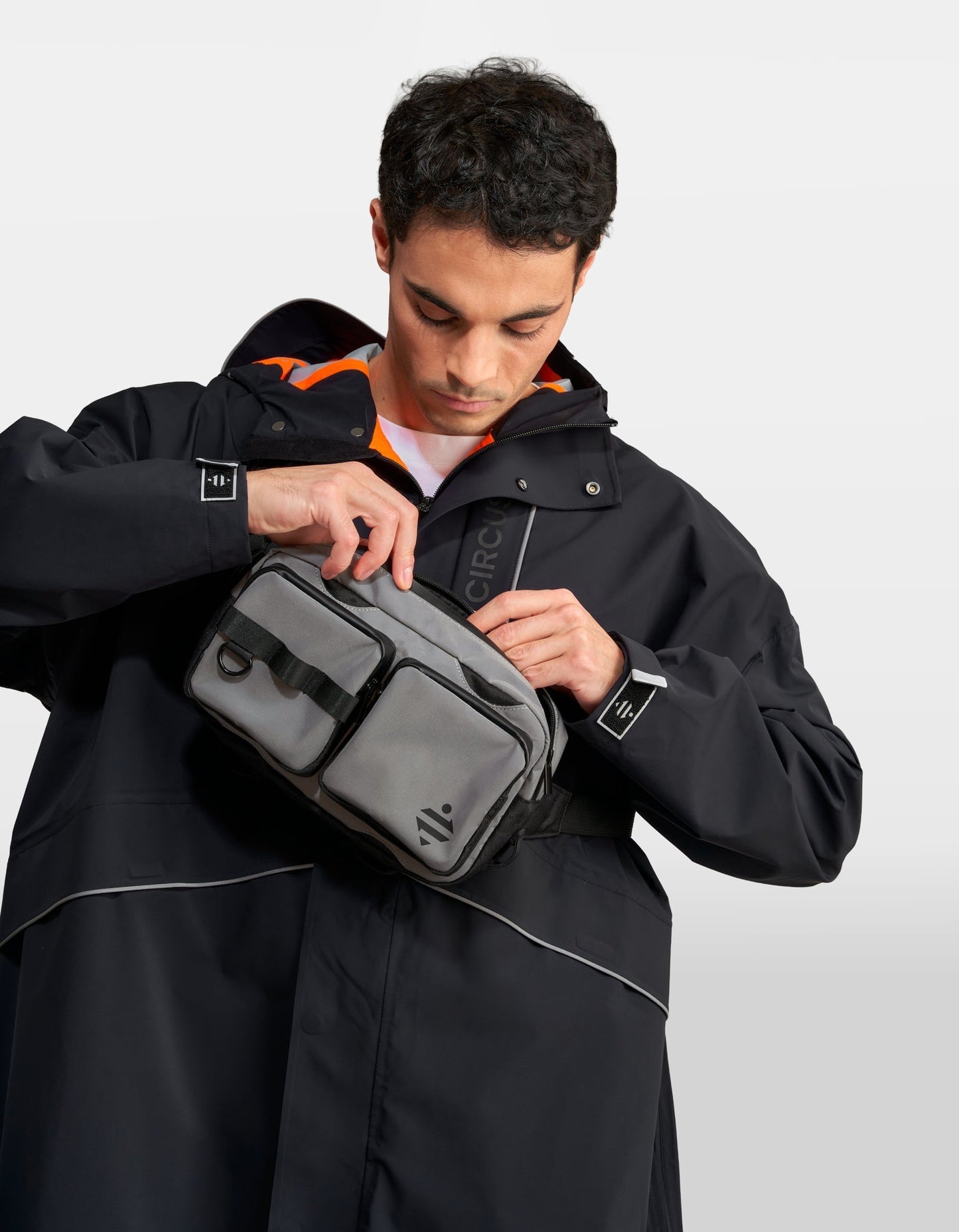 SAC BANANE | SACOCHE VÉLO RÉFLÉCHISSANTE LARGE